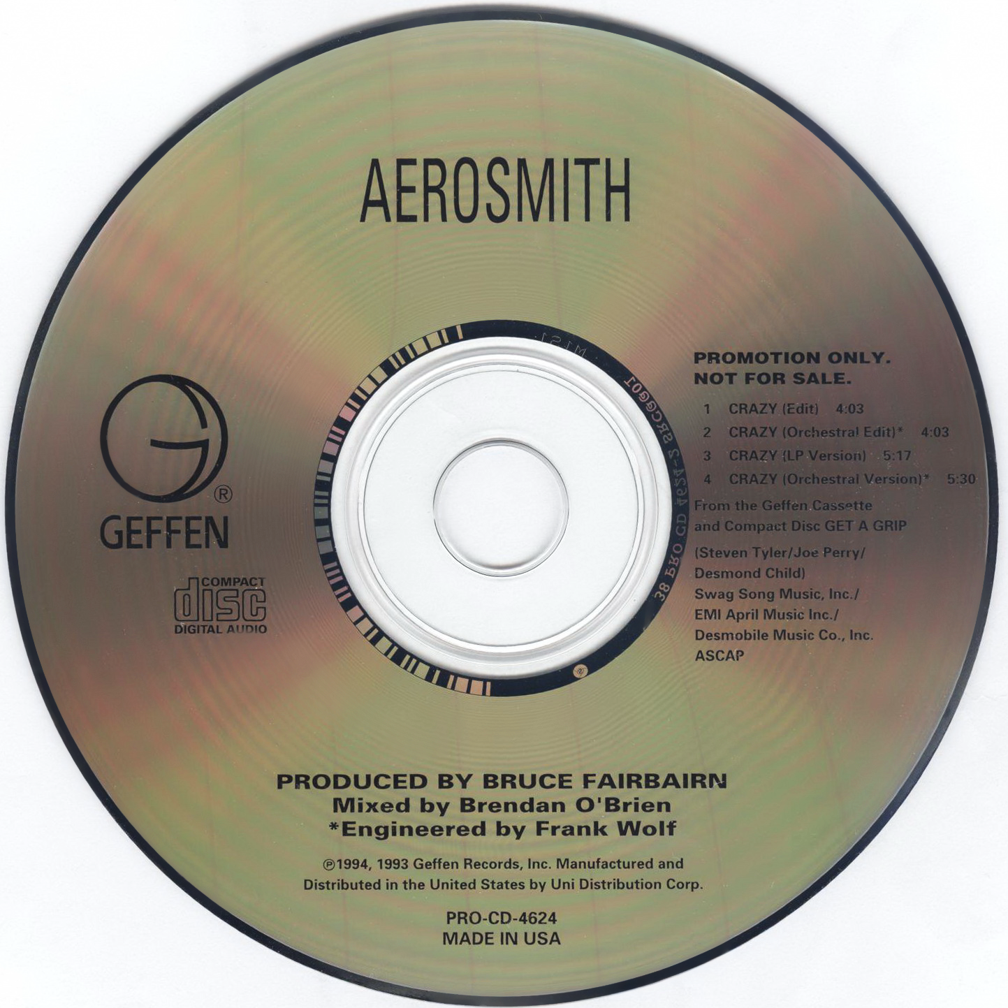 Aerosmith - Crazy (Orchestral Edit) 